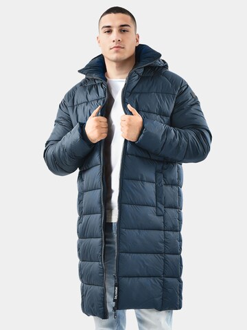 Alessandro Salvarini Winterjacke in Blau: Vorderseite