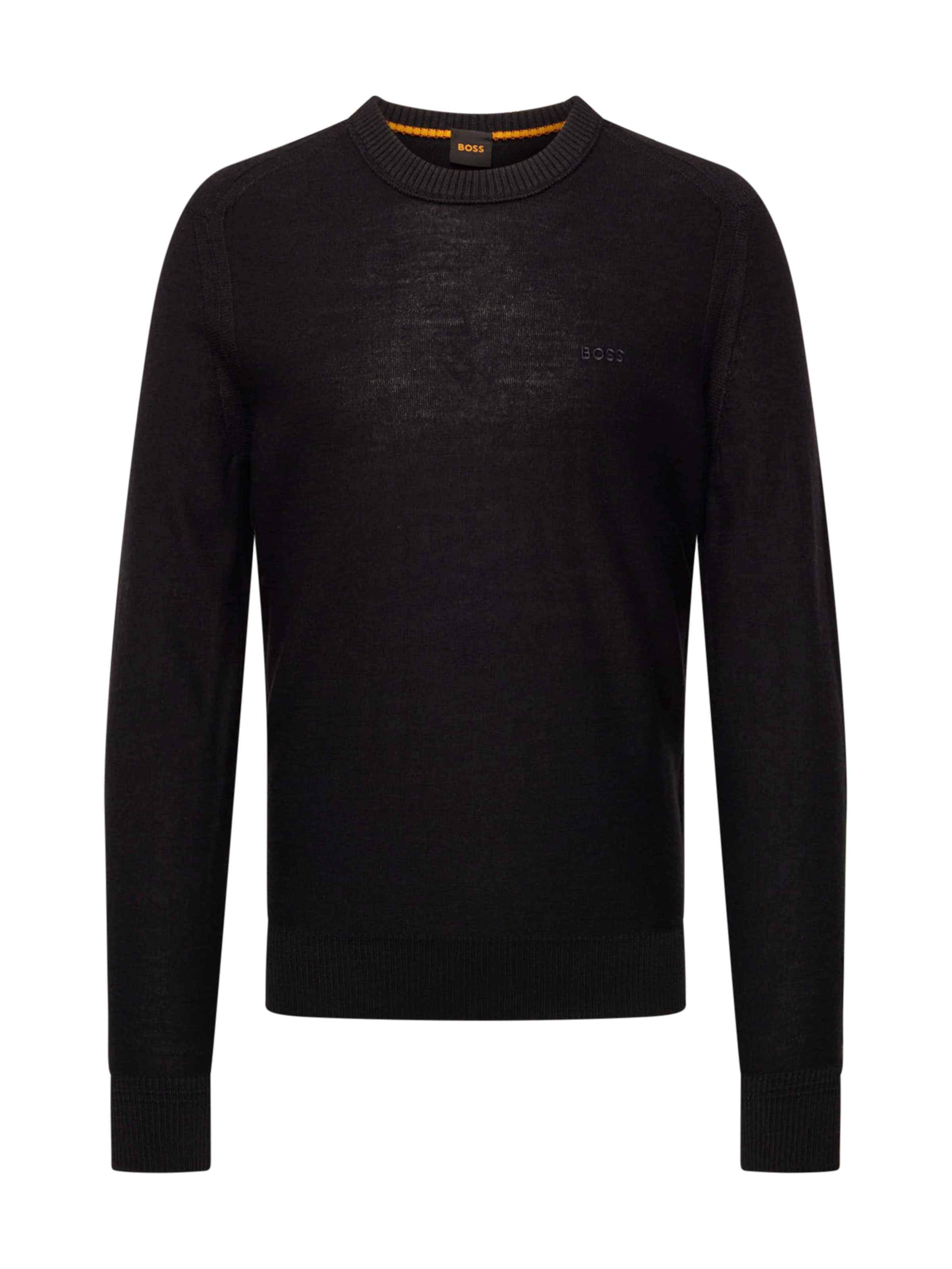 BOSS - Jersey 'Avac' en negro: frente