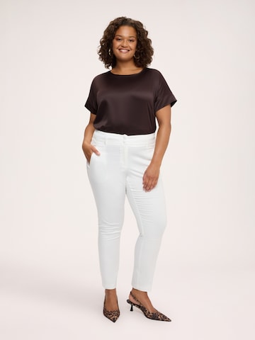 T-shirt Fiorella Rubino en marron