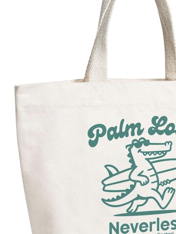 Neverless Strandtasche 'Palm Locos'‌‌‌‌‌‌ in Beige