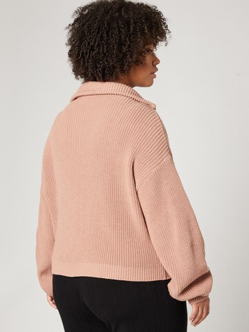 A LOT LESS Sweater 'Celia' in Pink