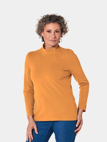 T-shirt Goldner en jaune : devant