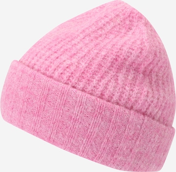 rožinė AMERICAN VINTAGE Megzta kepurė 'EAST': priekis