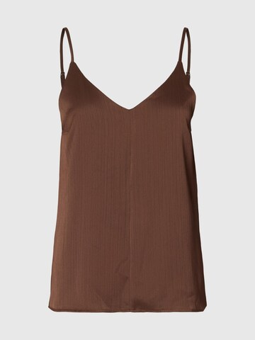 SELECTED Top in Bruin: voorkant