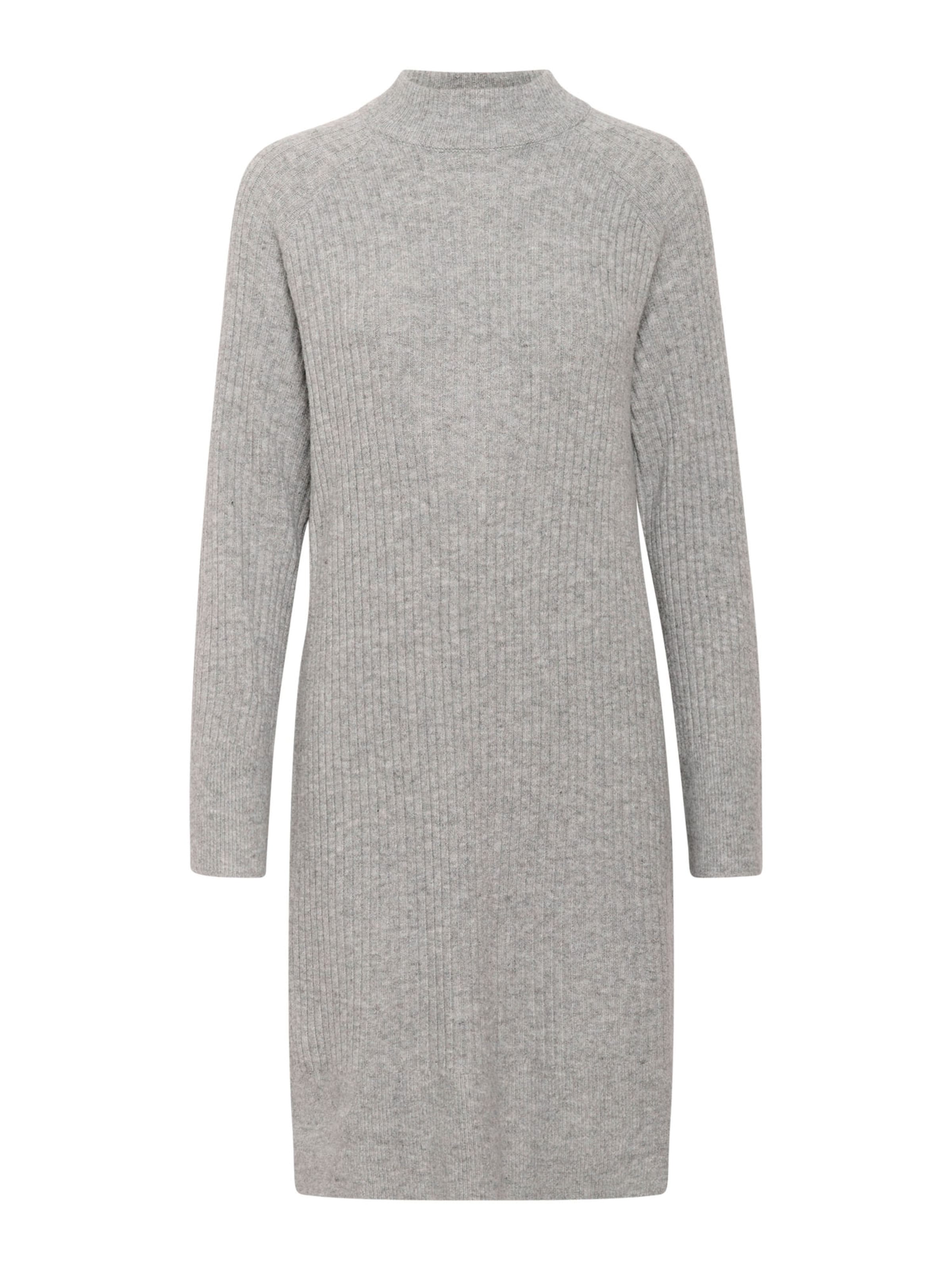 Kaffe Трикотажное платье 'Rinya' в Серый: спереди