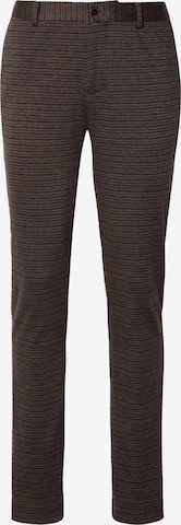 SCOTCH & SODA Slimfit Chinohousut värissä ruskea: etupuoli