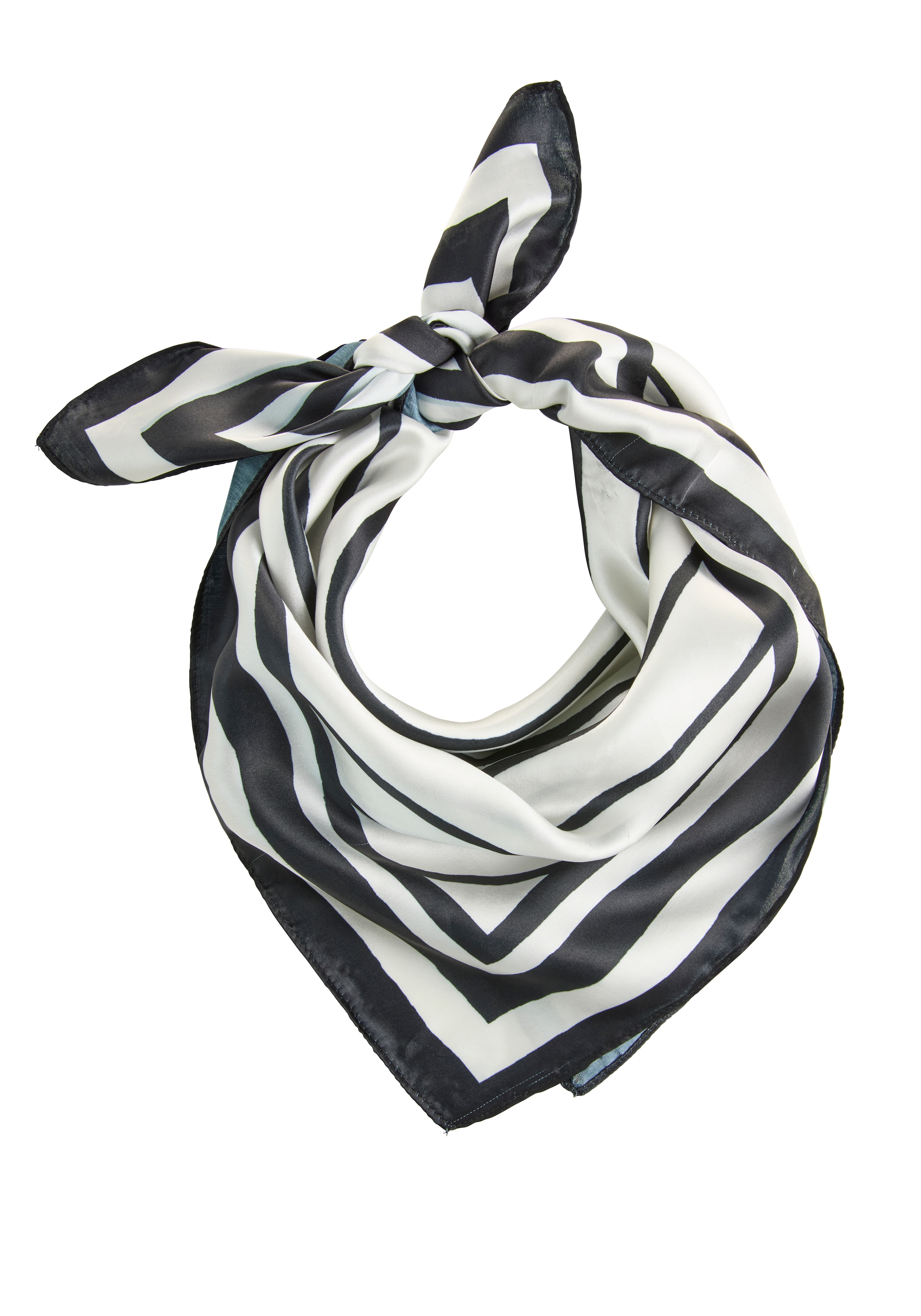 LAURA SCOTT Wrap in Black: front