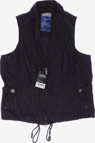 CECIL Vest in L in Grey: front