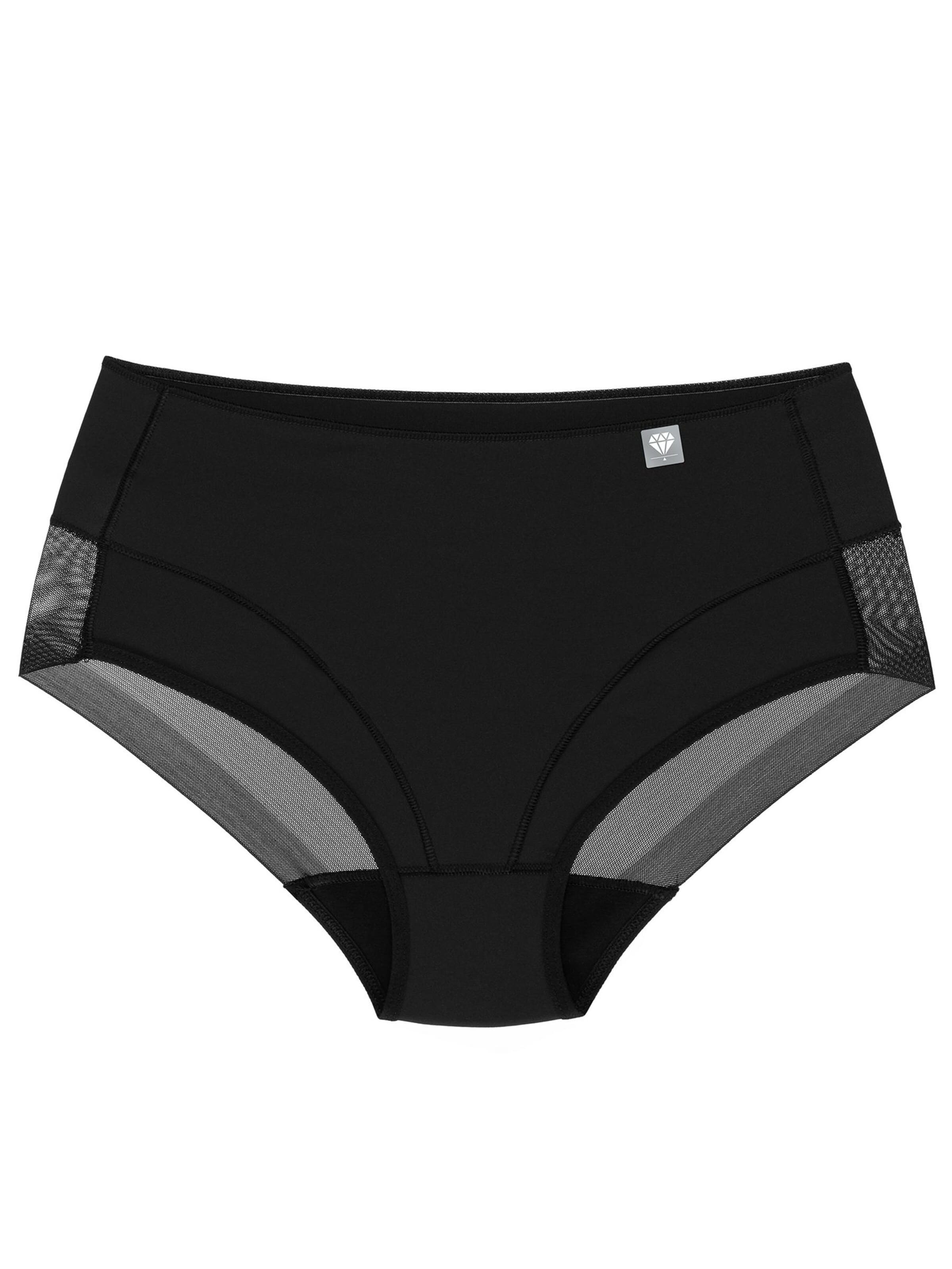 Wolbar Panty 'Diamond 3507' in Black: front