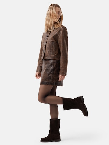 Boots 'MR JONES REGULAR' L37 HANDMADE SHOES en marron : devant