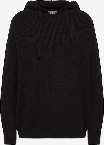 Pullover di DreiMaster Vintage in nero: frontale