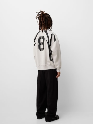 Bershka Sweatshirt in Grey