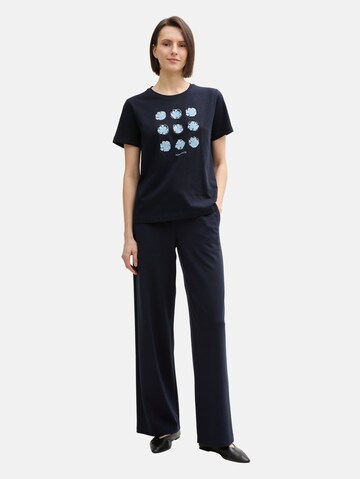 TOM TAILOR T-Shirt in Blau