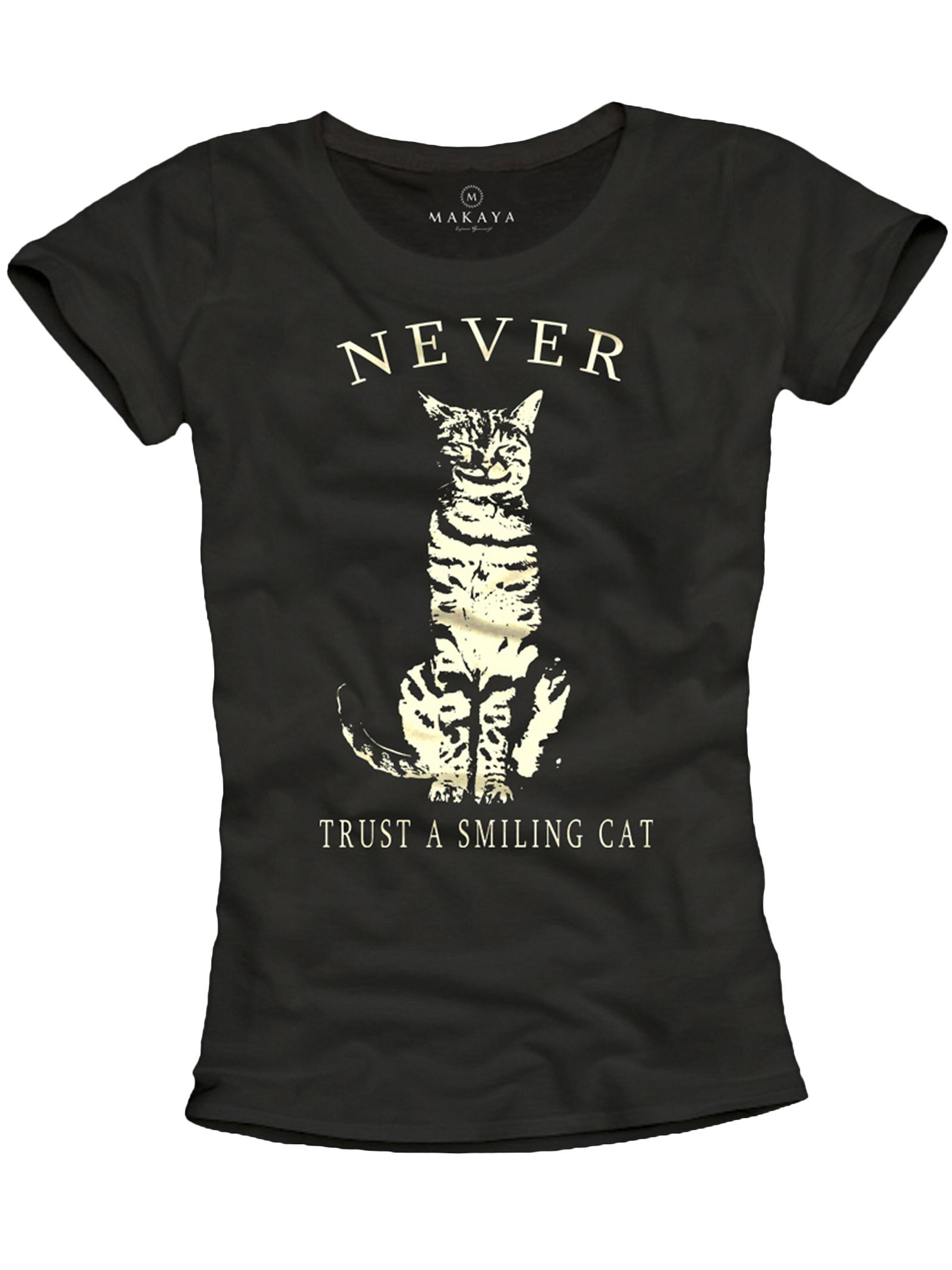 MAKAYA Shirt‌‌‌‌‌‌‌‌‌‌ in Schwarz: Vorderseite