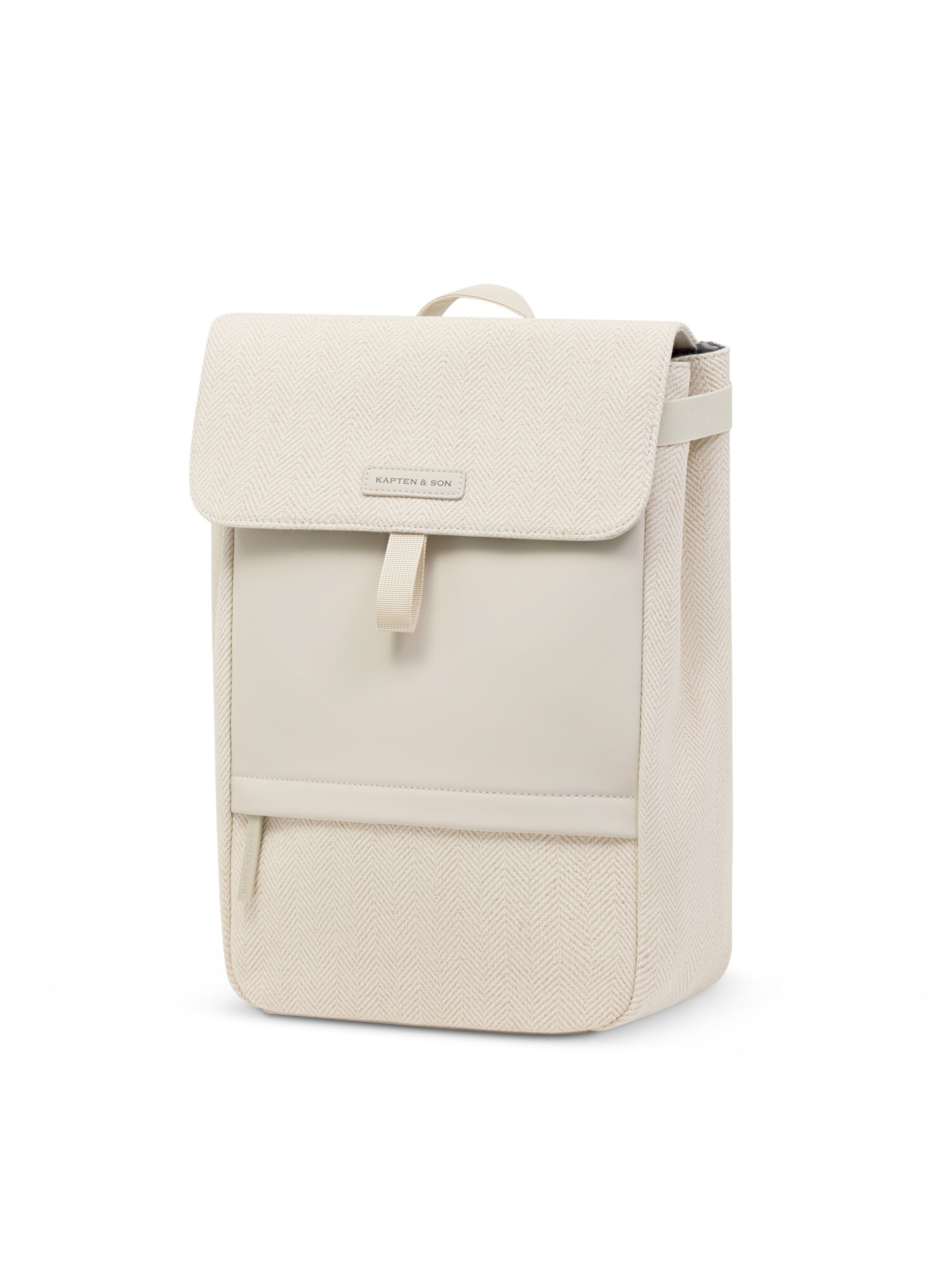 Kapten & Son Rucksack 'Fyn'‌‌‌‌‌‌ in Weiß: Vorderseite