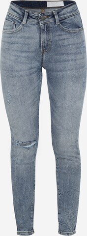 Noisy May Petite Skinny Jeans 'CALLIE' in Blauw: voorkant
