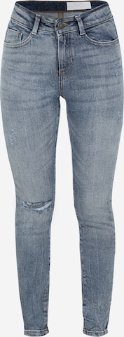 Noisy May Petite Skinny Jeans 'CALLIE' i blå: framsida
