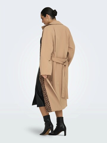 ONLY Carmakoma Mantel 'CARDoriana' in Braun