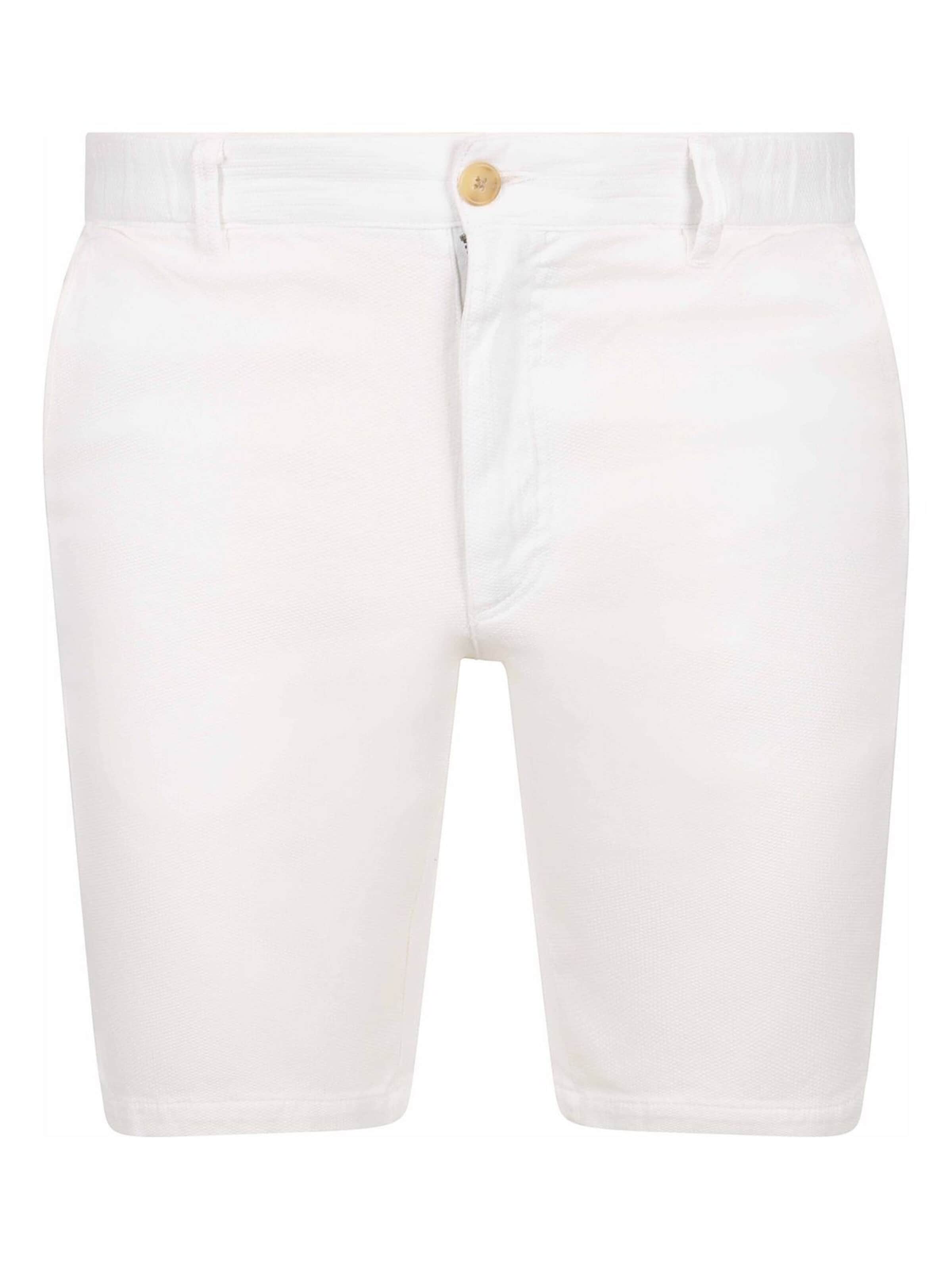 Suitable Broek 'Ferdinand' in Wit: voorkant