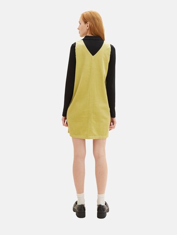TOM TAILOR DENIM Kleid in Grün
