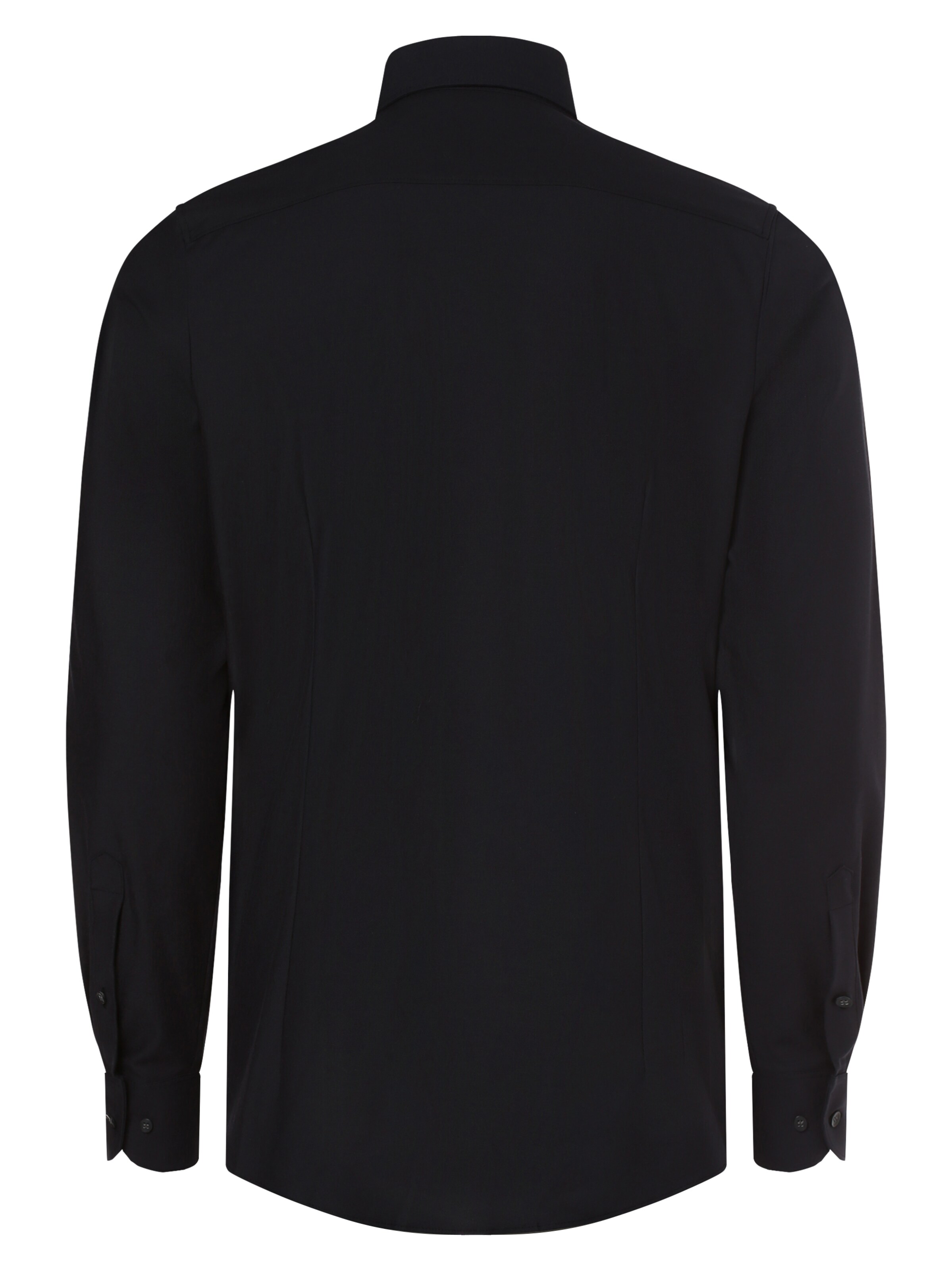 OLYMP Slim Fit Hemd 'Level Five' in Schwarz