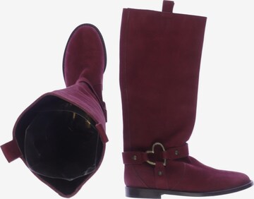 Love Moschino Stiefel 36 in Rot: predná strana