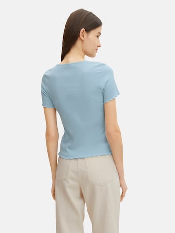 TOM TAILOR DENIM T-Shirt in Blau