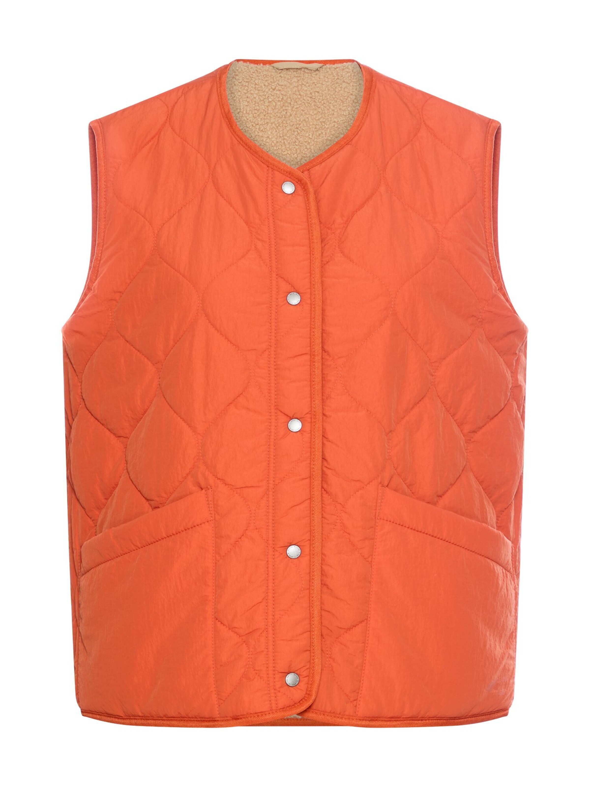 CAMEL ACTIVE Vest in Orange: front