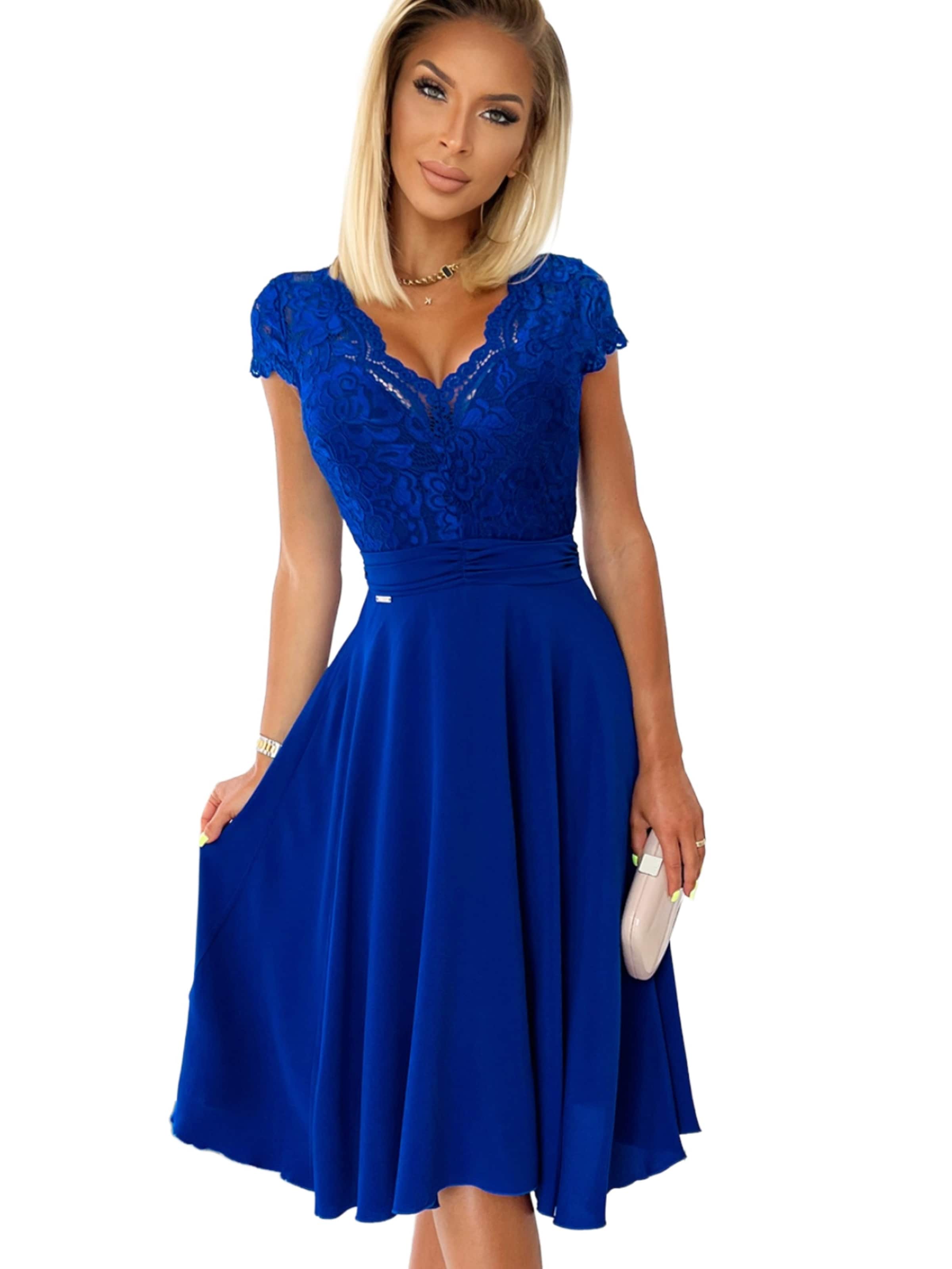 amorubi.com Evening Dress in Blue: front