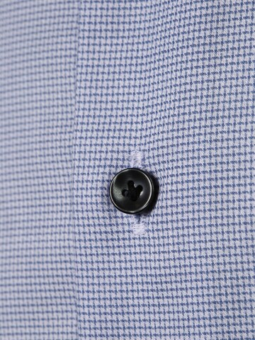 Profuomo Regular fit Button Up Shirt in Blue