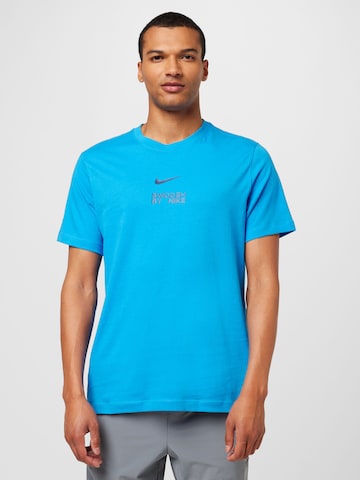 zils Nike Sportswear T-Krekls: no priekšpuses