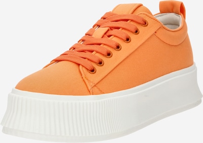 NEWD.Tamaris Baskets basses en orange, Vue avec produit