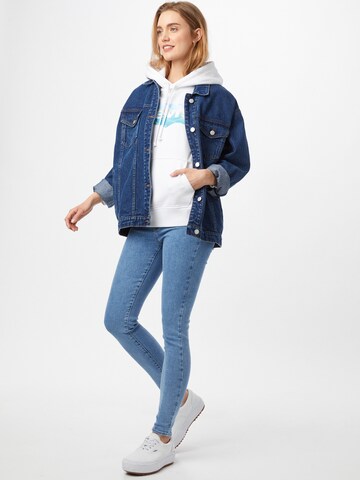 LEVI'S ® Μπλούζα φούτερ 'Graphic Standard Hoodie' σε λευκό