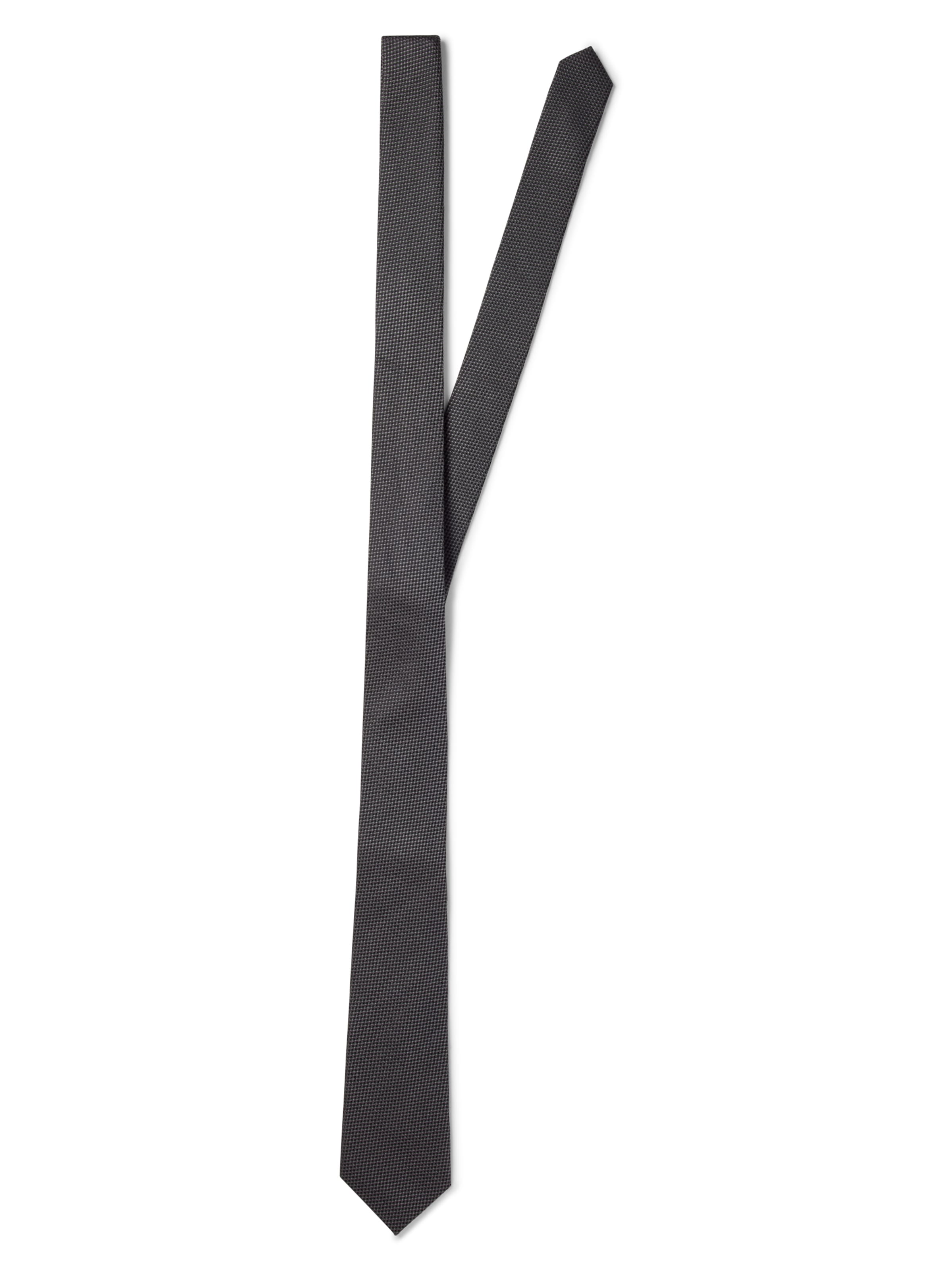 Andrew James Tie in Grey: front