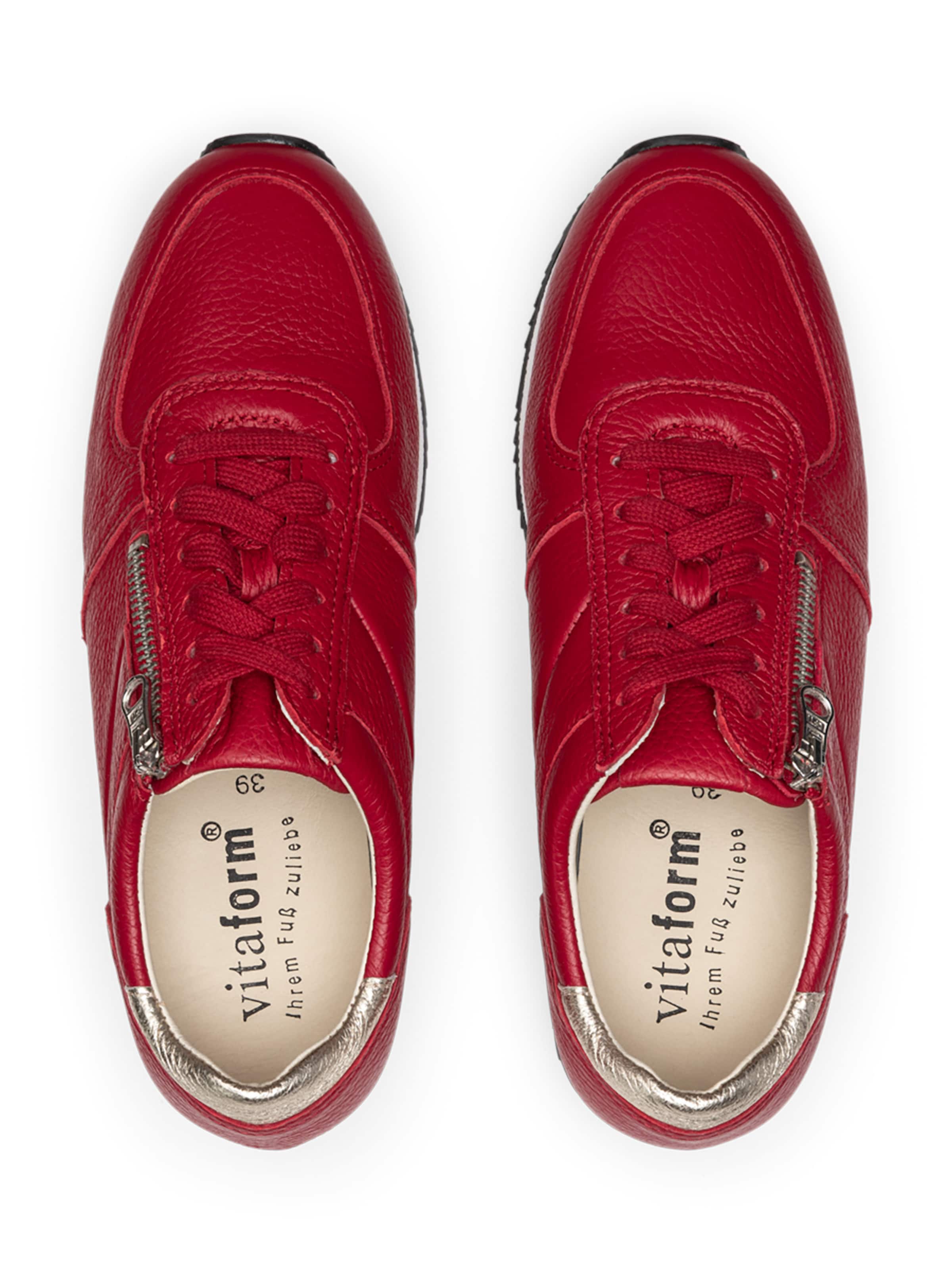 Baskets basses VITAFORM en rouge