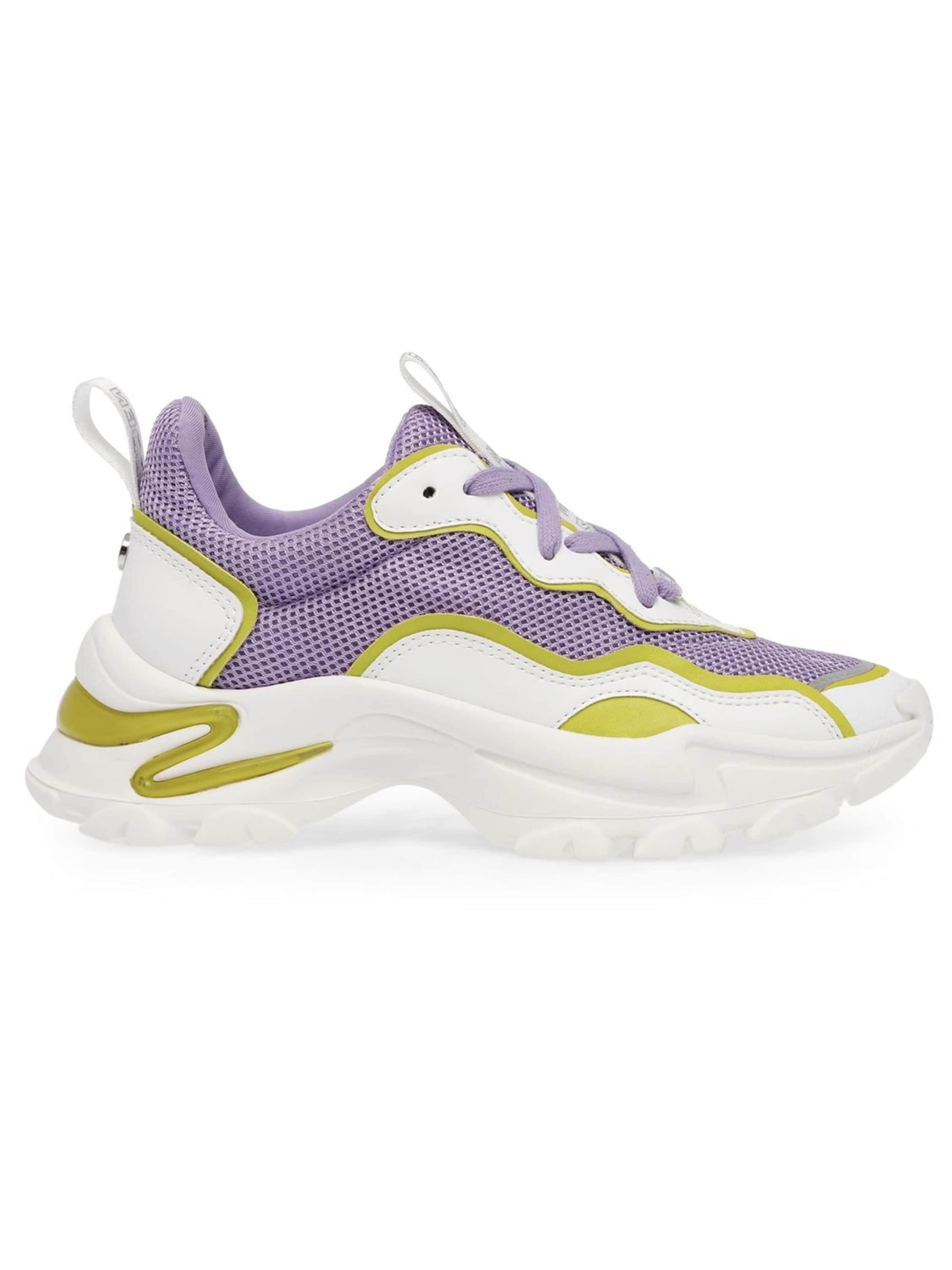 STEVE MADDEN Buty sportowe sznurowane 'W Manerva Lavender / White Shoes' w kolorze mieszane kolory