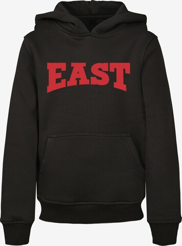 F4NT4STIC Sweatshirt 'Disney High School Musical The Musical East High' in Zwart: voorkant