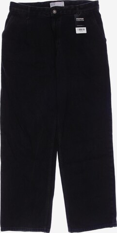Bershka Jeans in 29 in Black: front