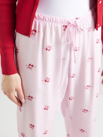 Hunkemöller regular Παντελόνι σε ροζ