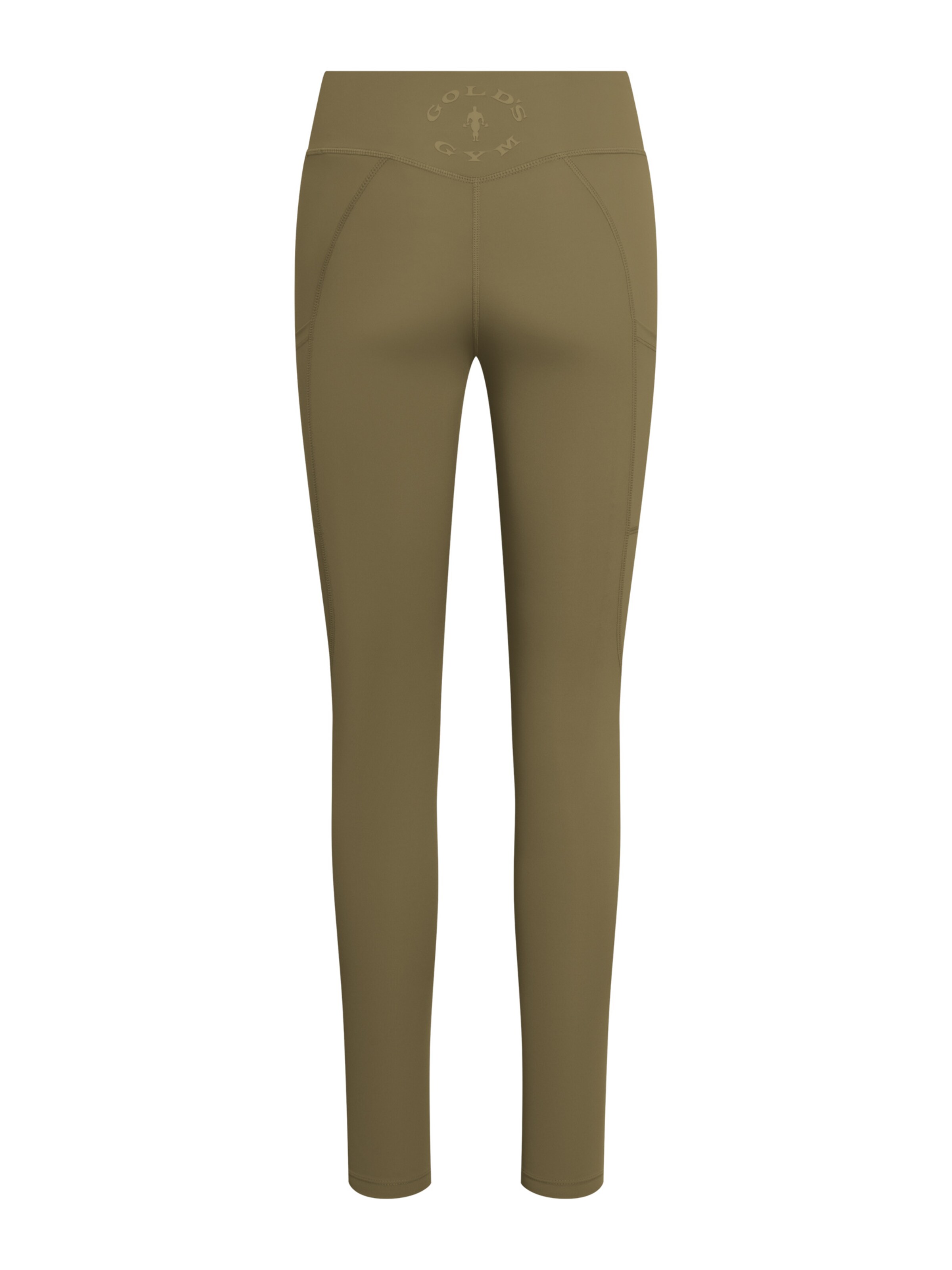 GOLD´S GYM APPAREL Skinny Sportbroek 'BROOKE' in Groen