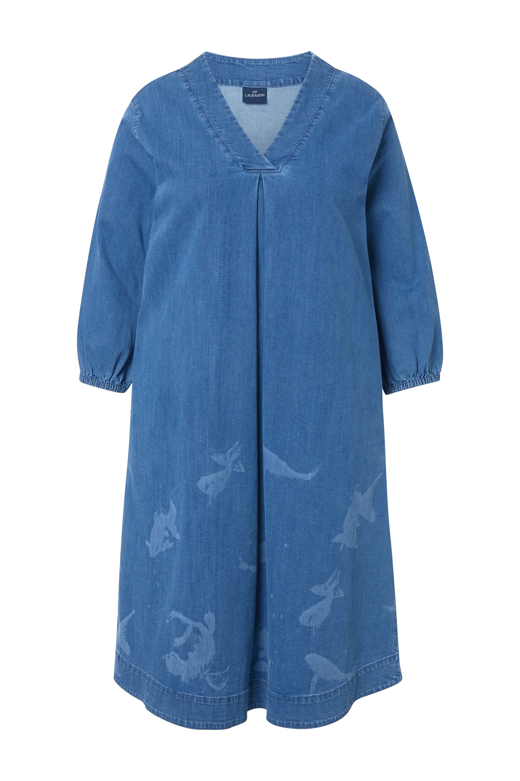 LAURASØN Jurk in Blauw: voorkant