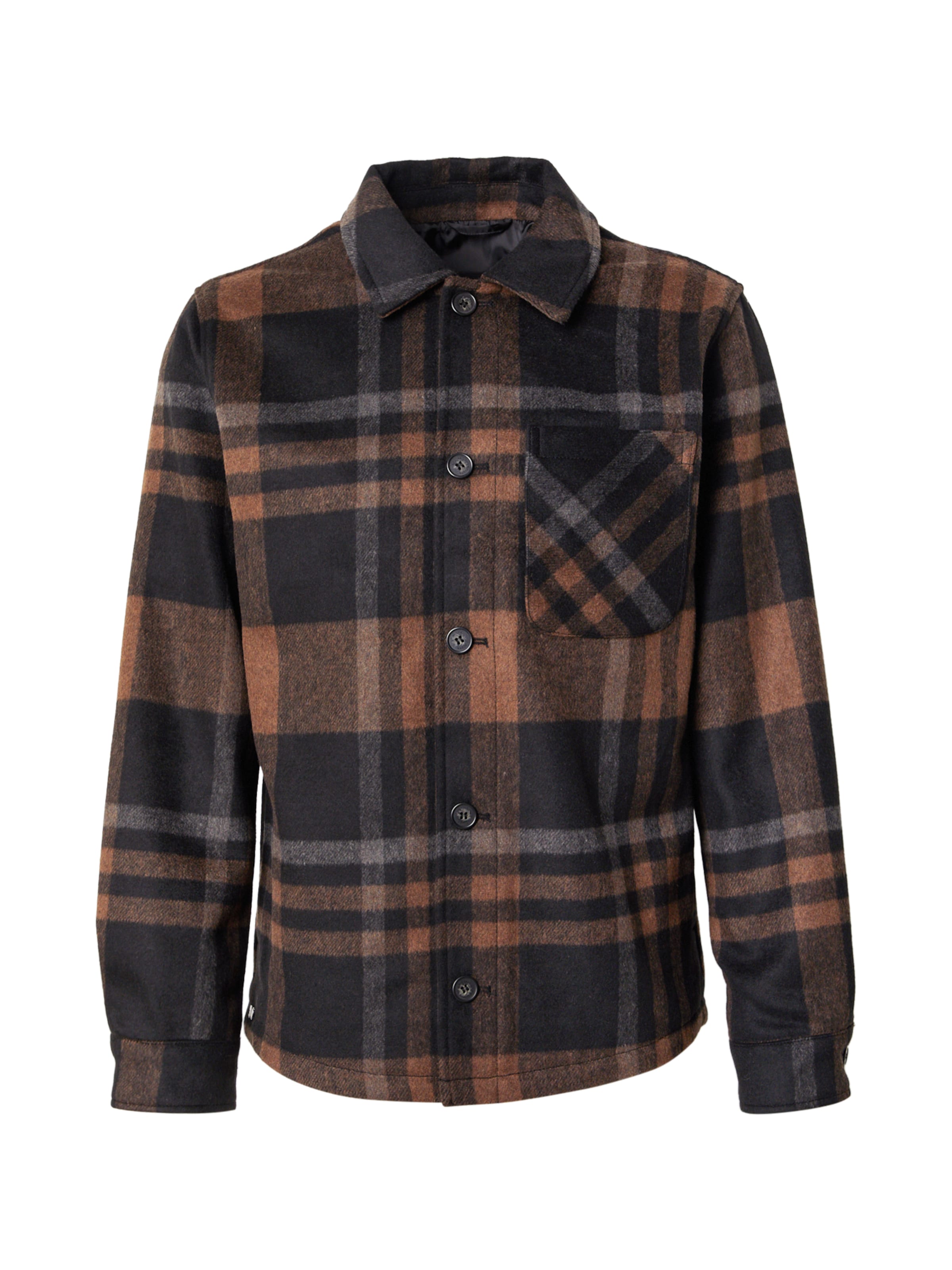 s.Oliver Between-season jacket in Brown: front