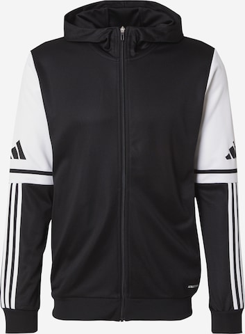 Giacca di felpa sportiva 'SQ25' di ADIDAS PERFORMANCE in nero: frontale