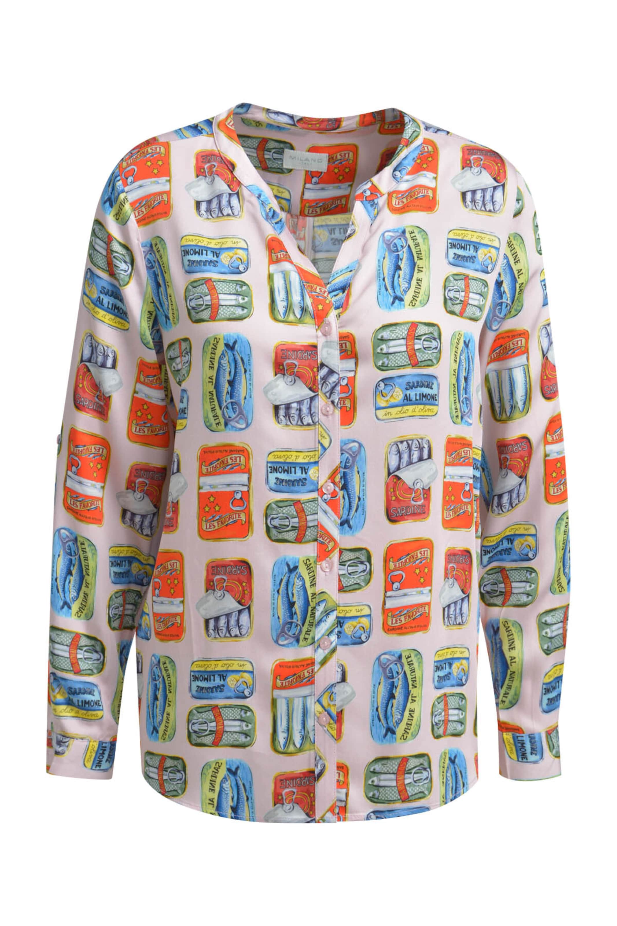 Milano Italy Blouse in Mixed colors: front