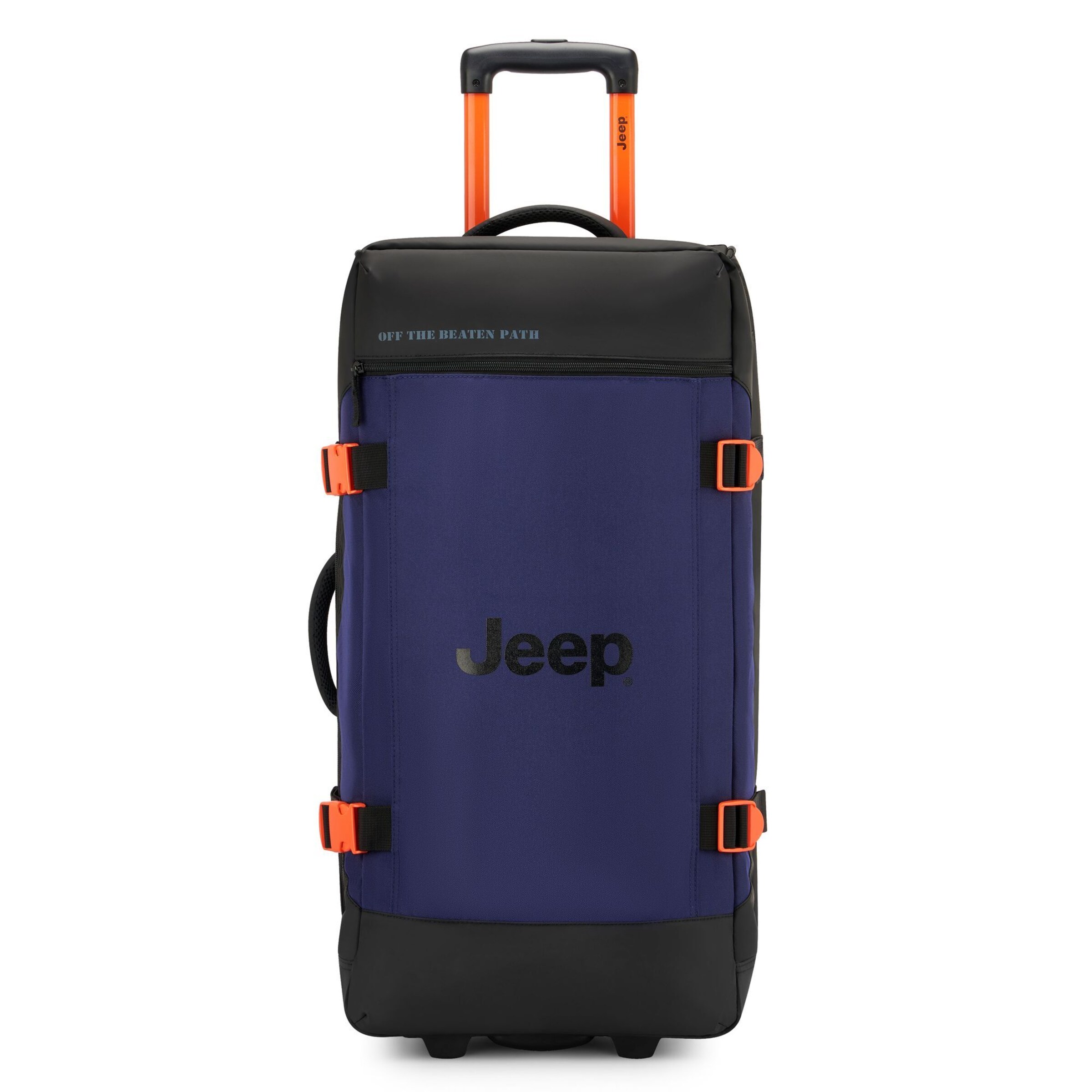 Trolley 'JS007C' di Jeep in blu: frontale