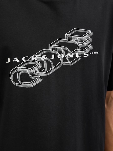 JACK & JONES - Camiseta 'JCOFUSION' en negro
