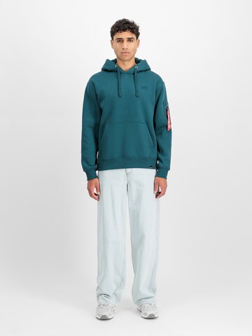 Pulover de la ALPHA INDUSTRIES pe albastru