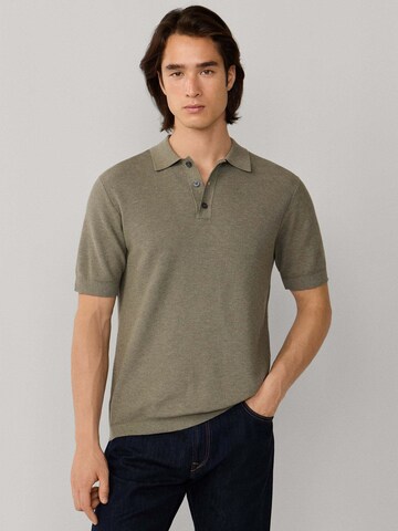 Hackett London Shirt 'Honeycomb' in Green: front