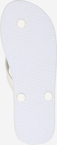 ARMANI EXCHANGE - Sandalias de dedo en blanco