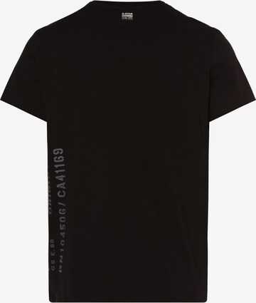 G-Star RAW Majica 'Stencel' | črna barva